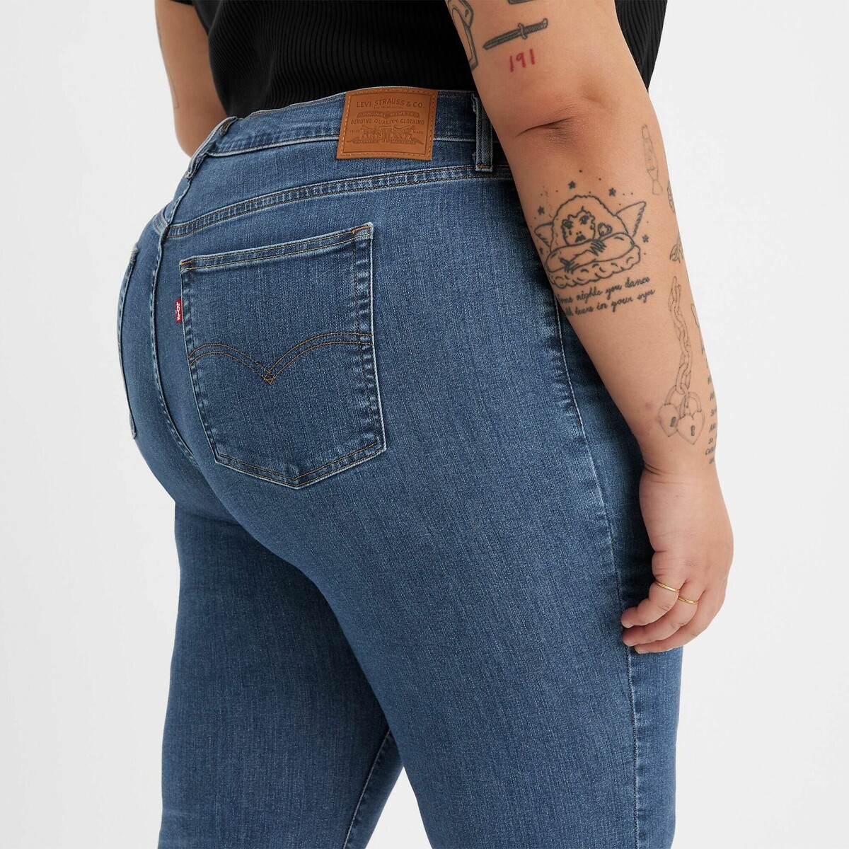 726™ HR Flare Jeans blue wave mid, LEVI’S PLUS