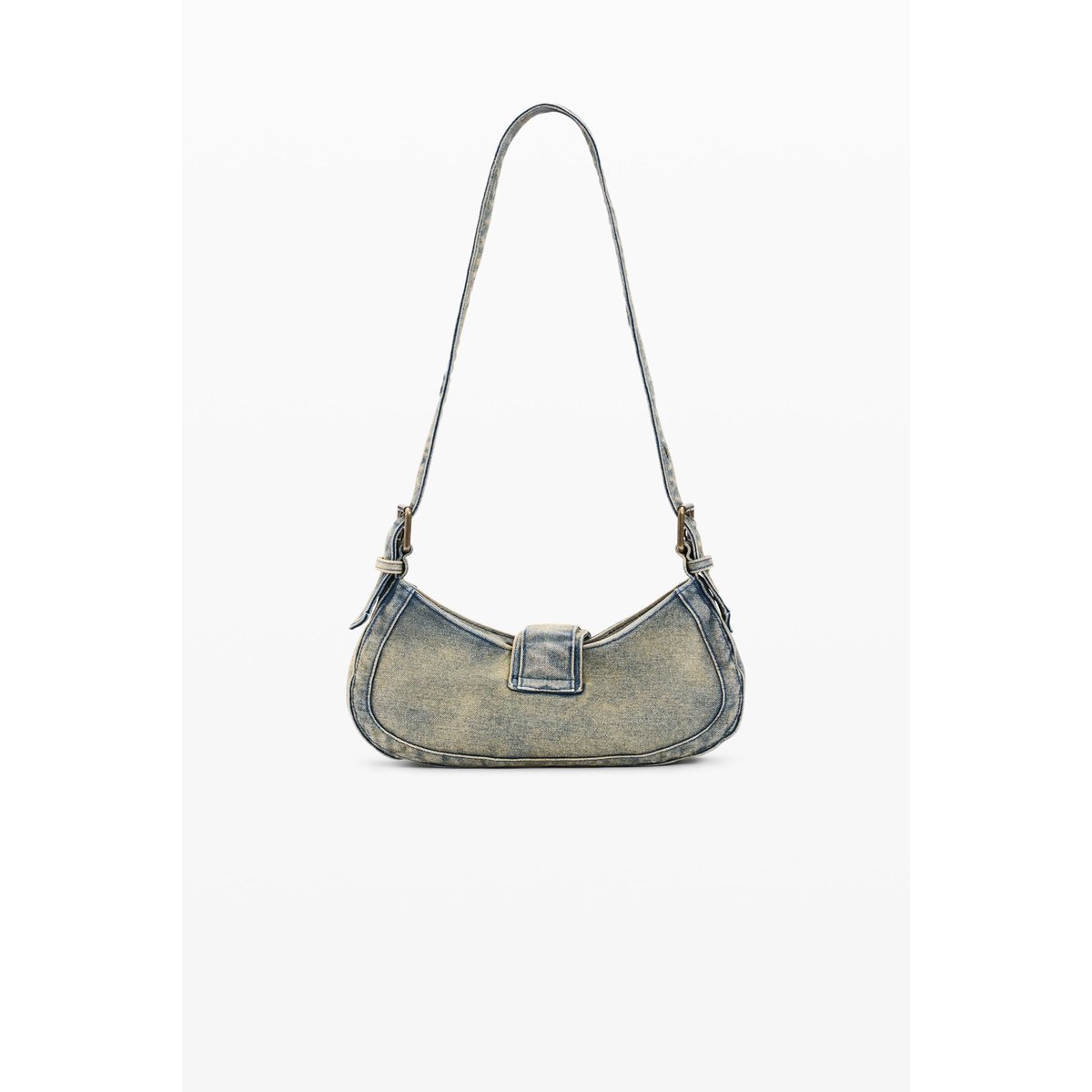 Sac denim teint vert, DESIGUAL