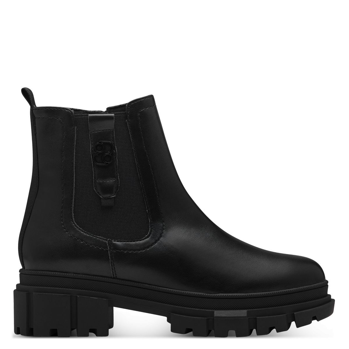 Bottine Chelsea zippée noir multi, S.OLIVER
