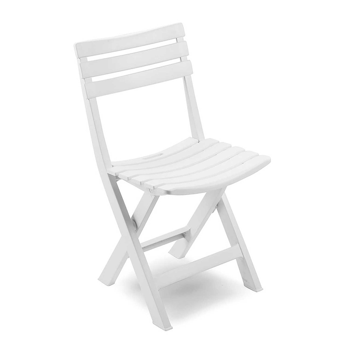 Ensemble table et chaises pliantes blanc, IMAGIN