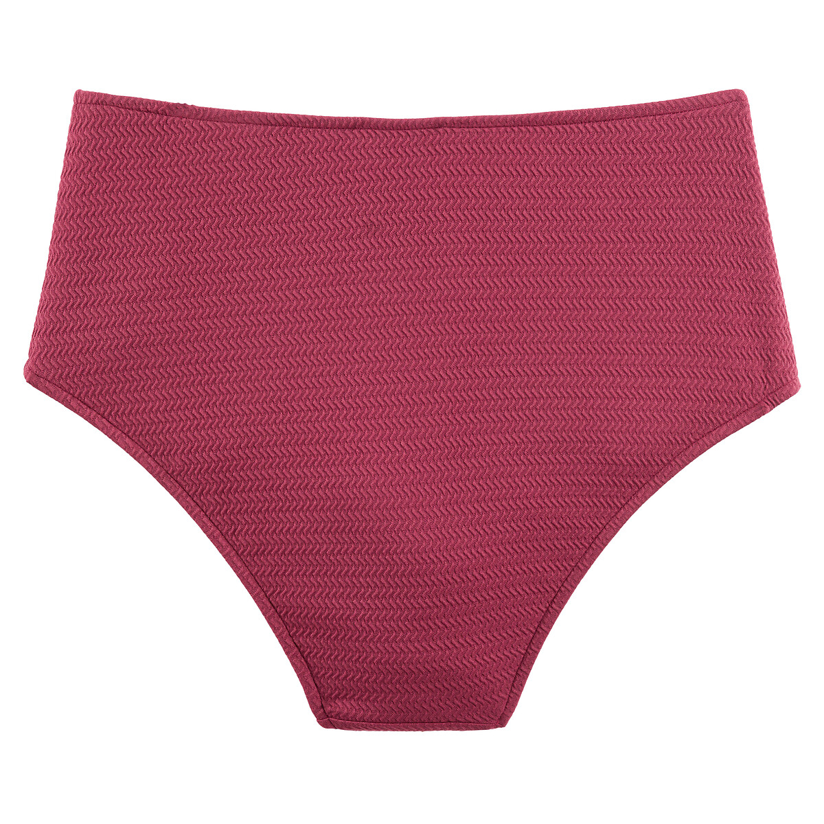 High Waist Bikini Bottoms burgundy, ANJA PARIS X LA REDOUTE COLLECTIONS