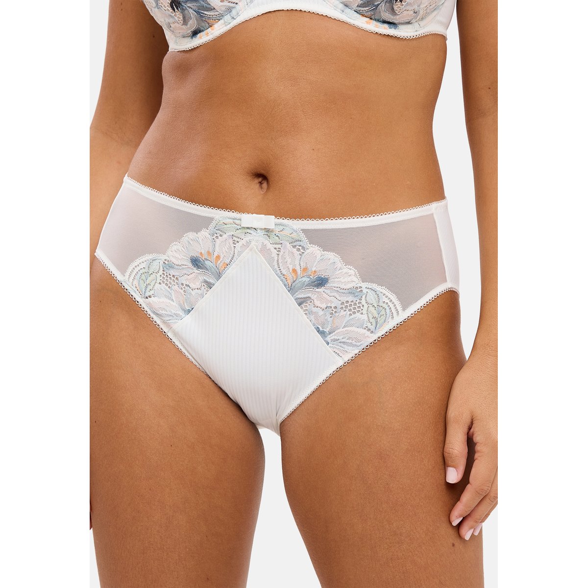 Slip ROSA FANTAISIE aquarelle florale claire, SANS COMPLEXE