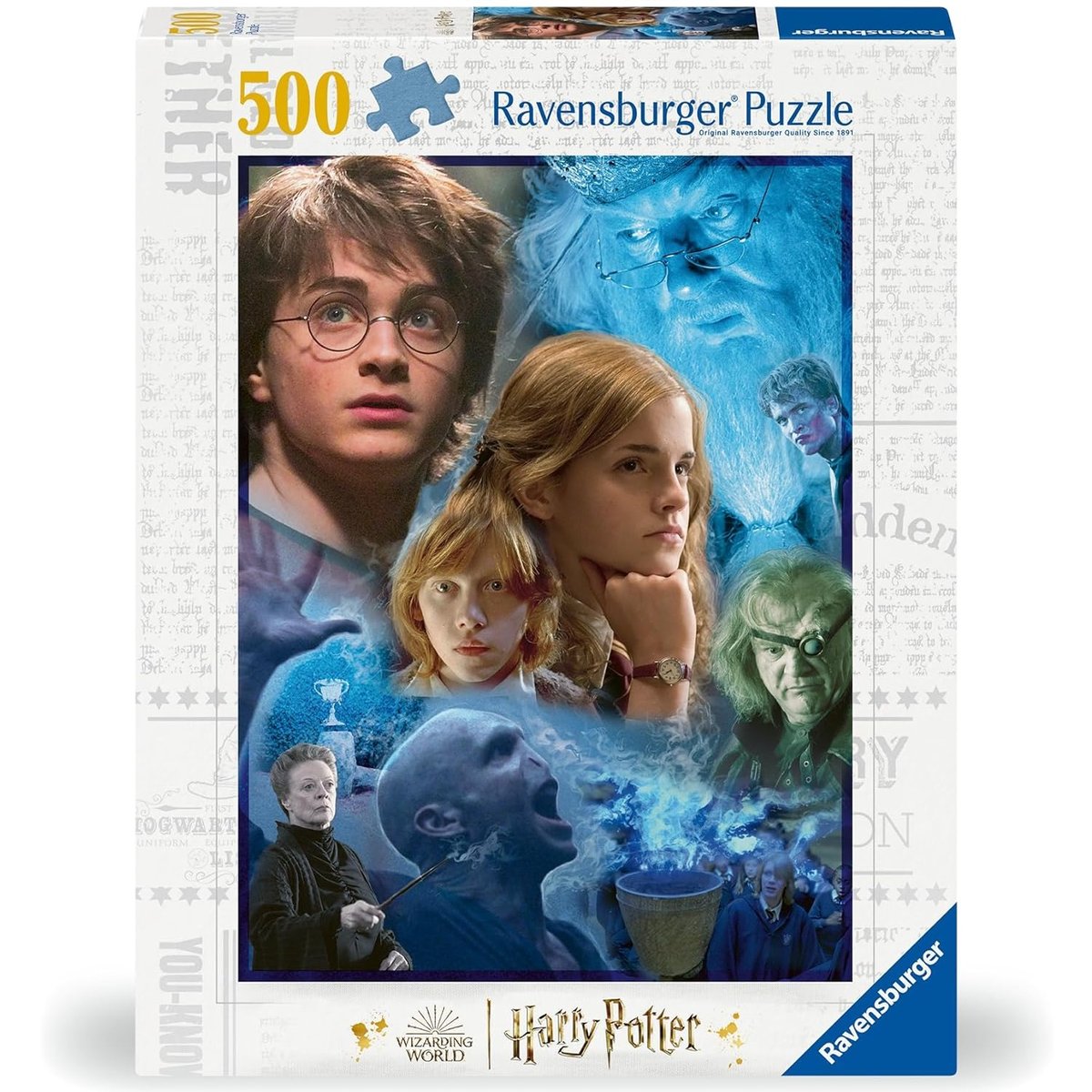 Puzzle Harry Potter à Poudlard 500 pcs blanc, RAVENSBURGER