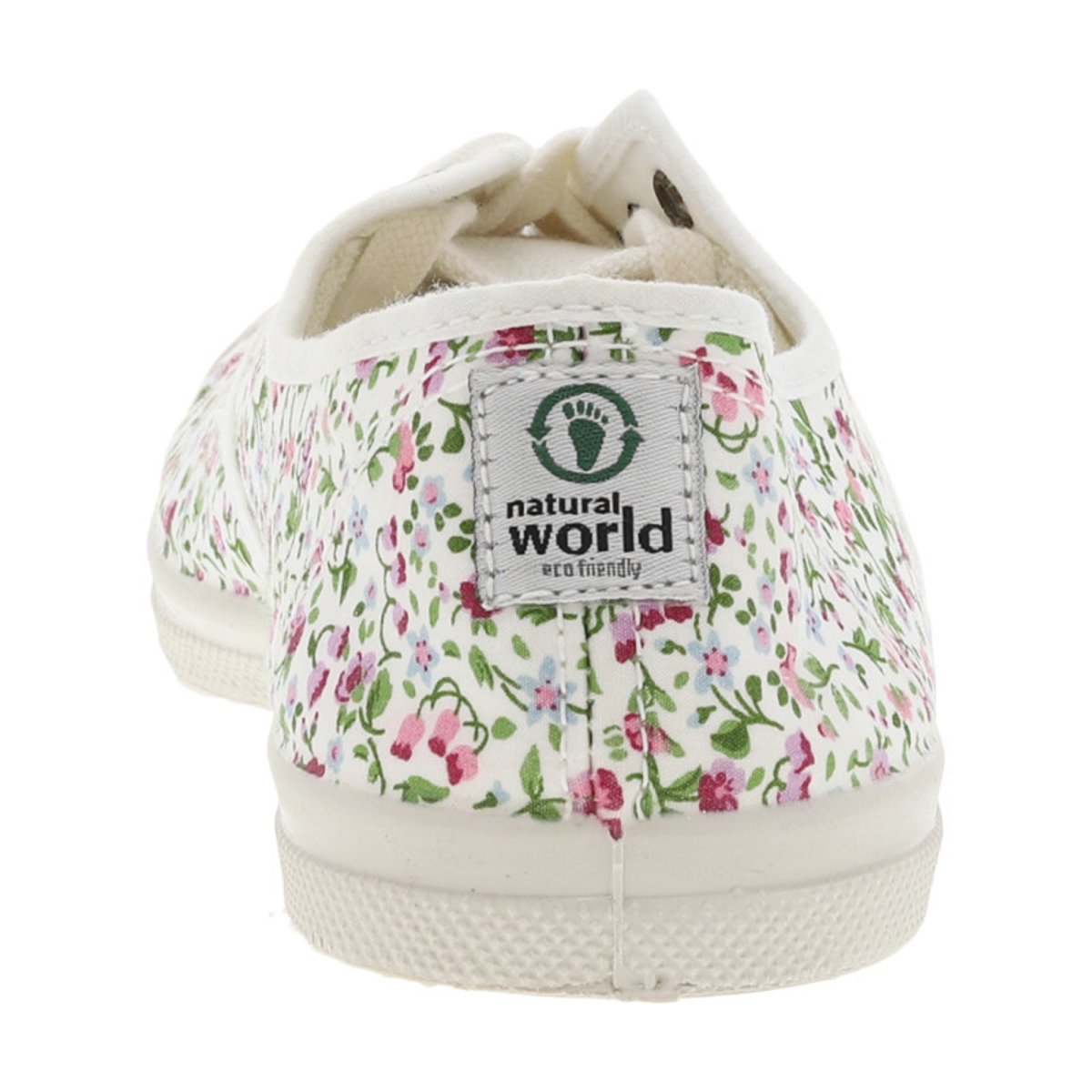 Tennis Lacet Ingles Liberty Tintado 119 blanco, NATURAL WORLD