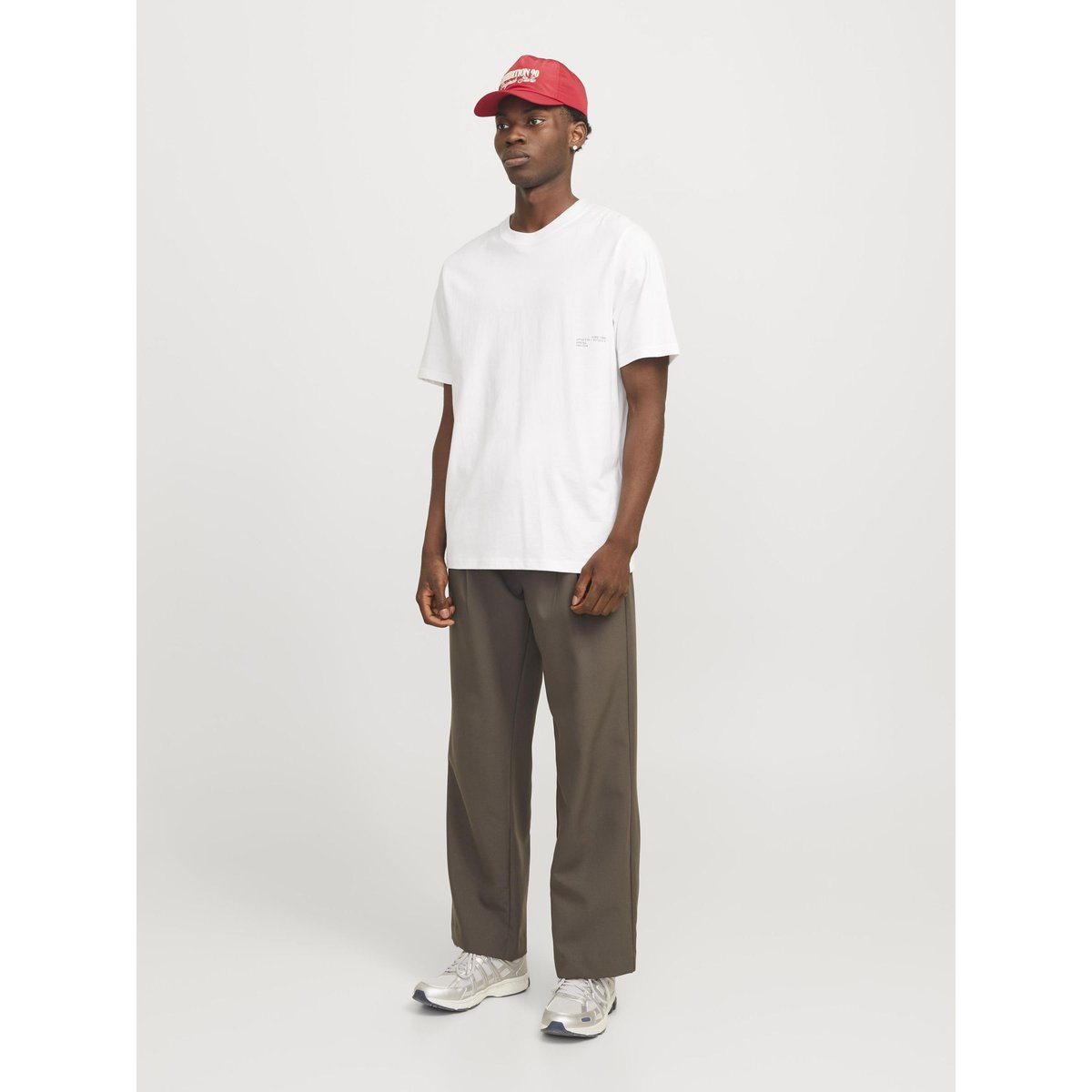 T-Shirt bright white, JACK & JONES