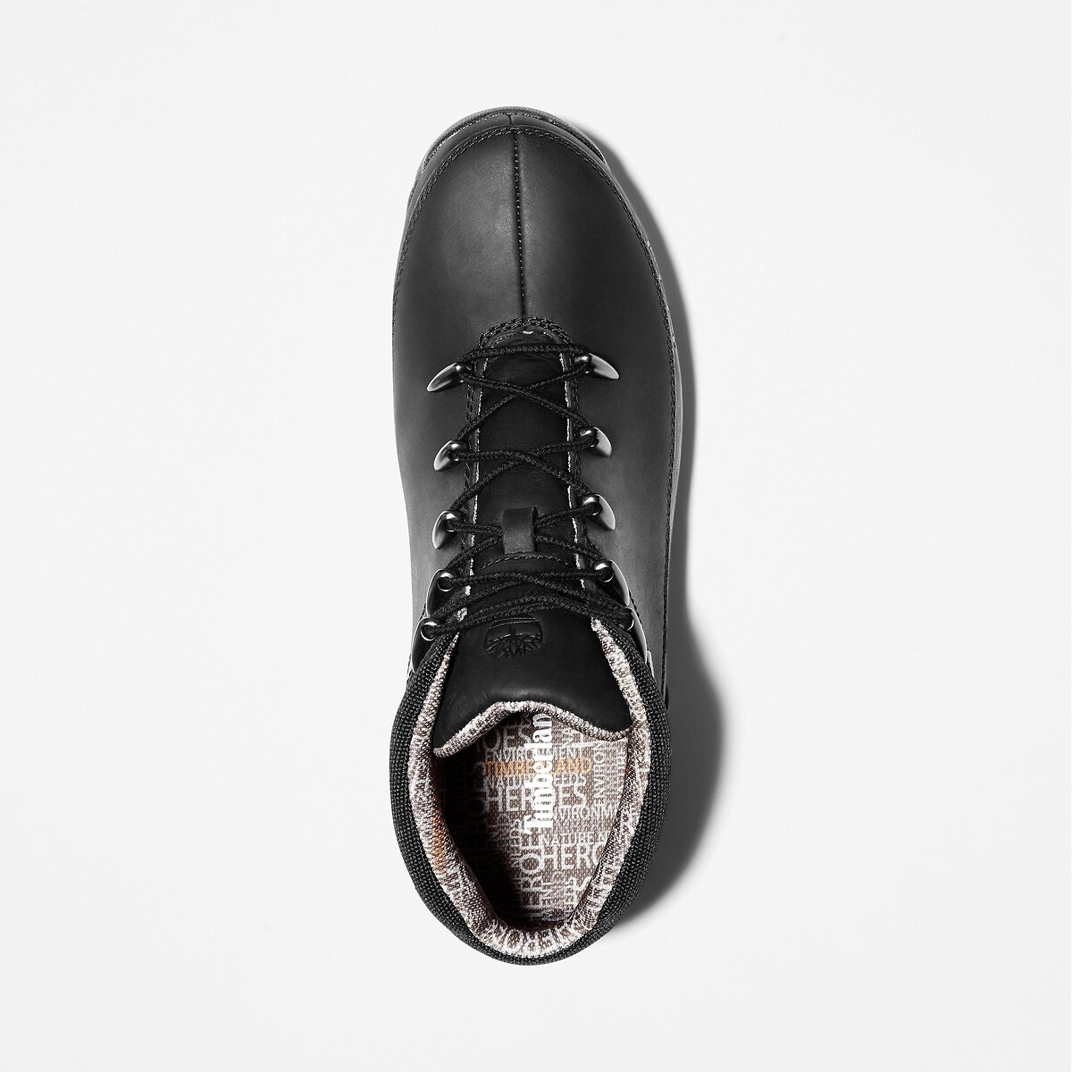 Botas EURO SPRINT MIDE LACE em pele preto , TIMBERLAND