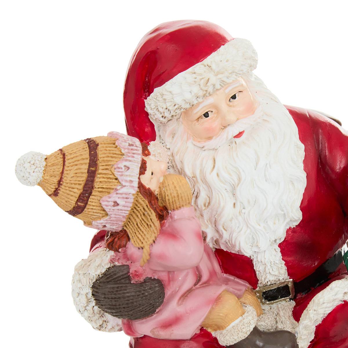 PN FAUTEUIL RESINE H13.5 rouge, FEERIC LIGHTS & CHRISTMAS