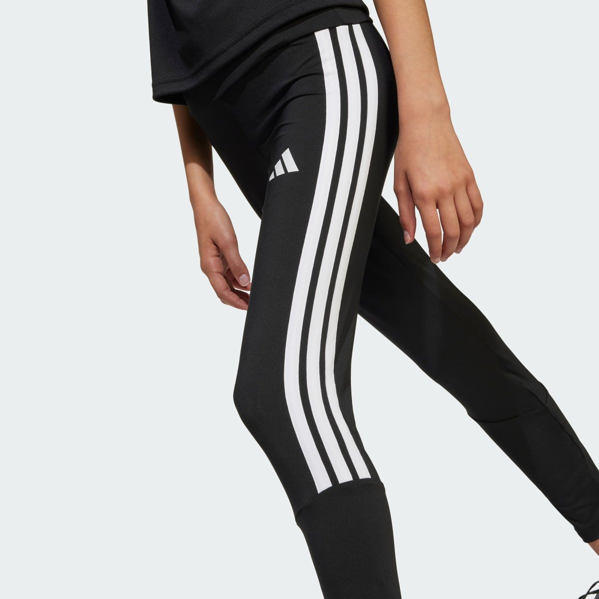 Legging de sport black / white, ADIDAS SPORTSWEAR