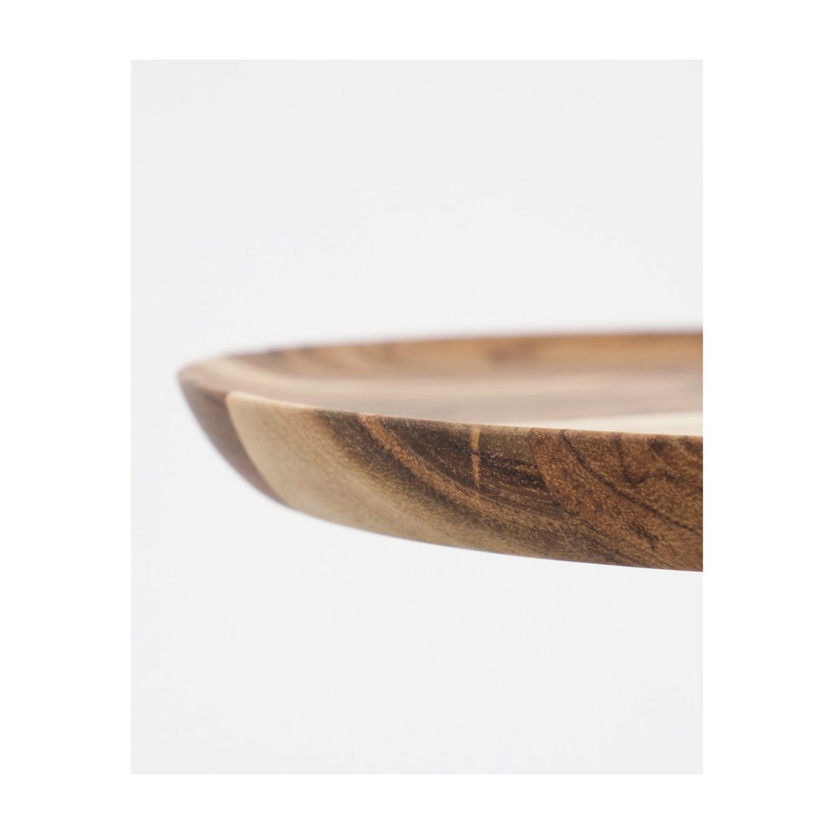 Plateaux rond  Wood 25 cm lot de 2 naturel, HOUSE DOCTOR