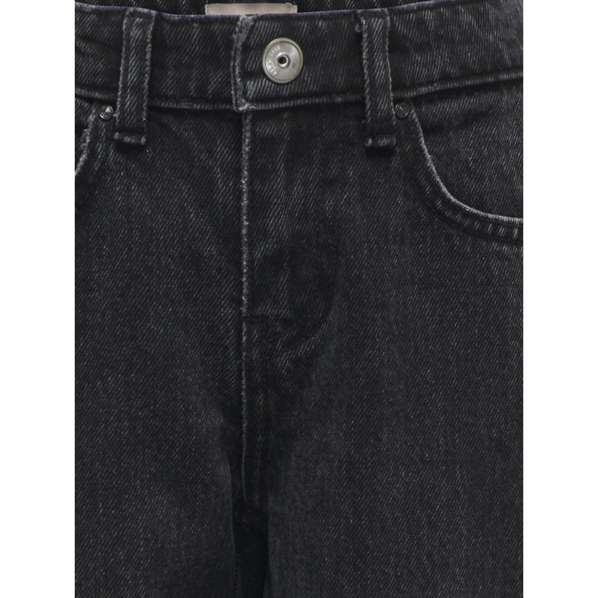 Jean À Jambe Large washed black, KIDS ONLY