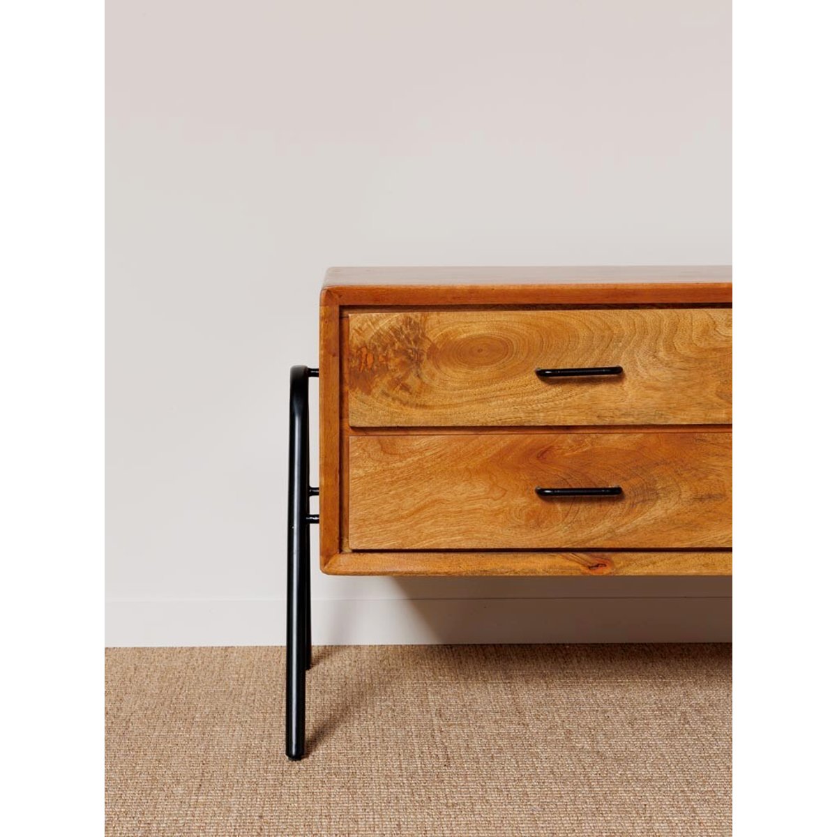 Buffet bas en bois foncé CHAPMAN bois fonce, CHEHOMA