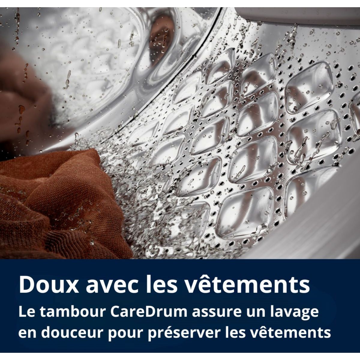 Lave linge hublot EW7FI1411DG - 11 kg - 1400 tr/min - Classe A - Moteur induction couleur unique, ELECTROLUX