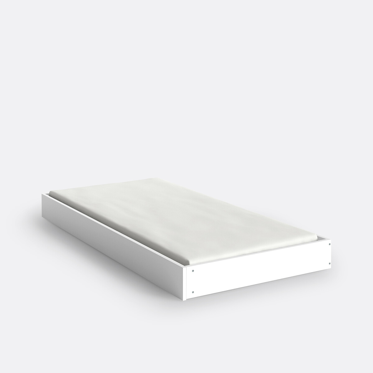 Cassetto-letto stile retrò vintage, 1 persona, Adil bianco, LA REDOUTE INTERIEURS