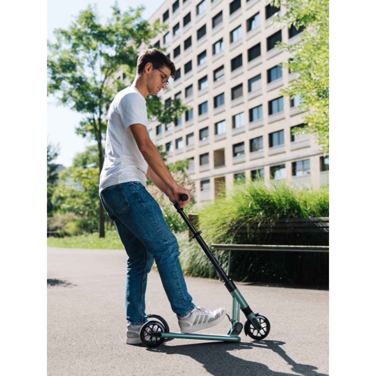 Micro Sprite Suspension - Clair vert, MICRO MOBILITY