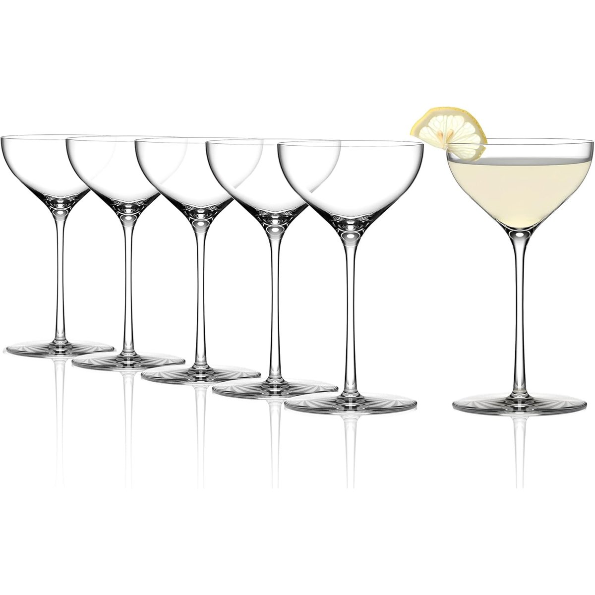 Lot de 6 verres à Cocktail en cristallin, KYOTO transparent, STOLTZE