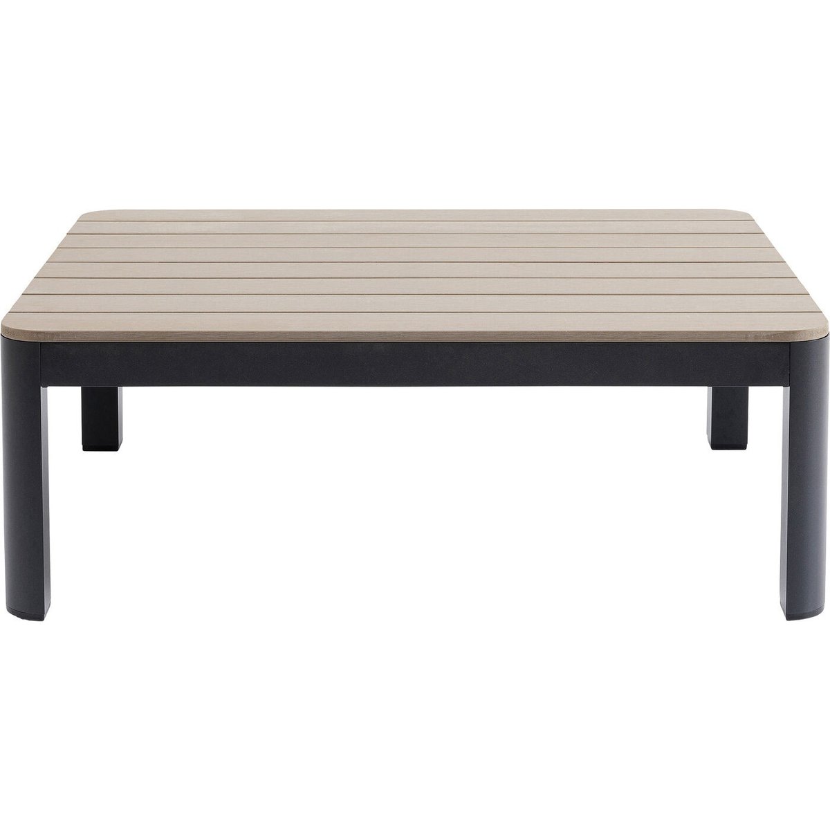 Table basse de jardin dépliante, HAPPY DAY marron, KARE DESIGN
