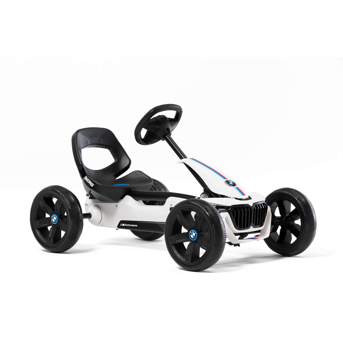 Kart à Pédales pour Enfants, 2+ Ans, Reppy BMW white/blue, BERG TOYS