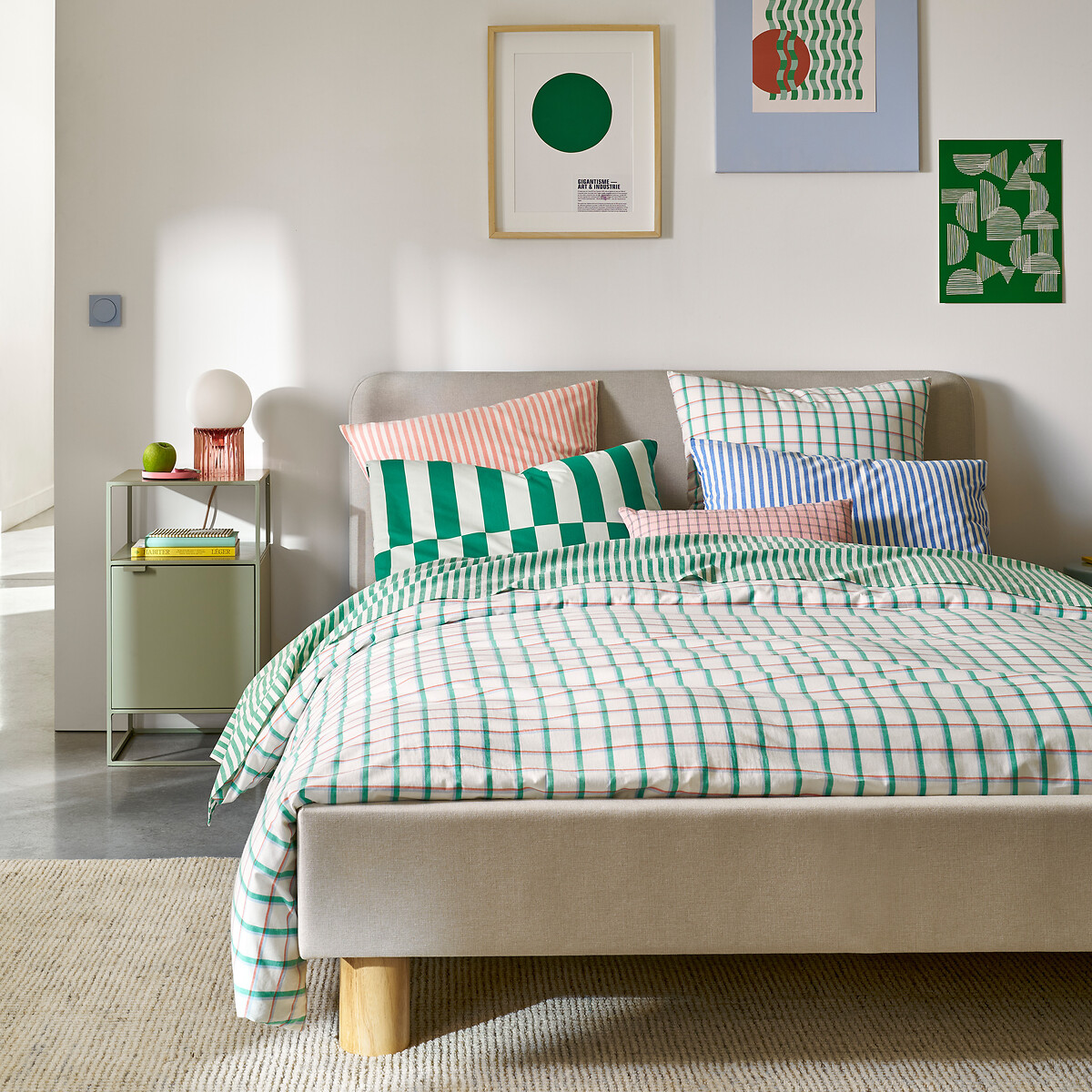 Lit avec sommier, CELESTO beige, LA REDOUTE INTERIEURS