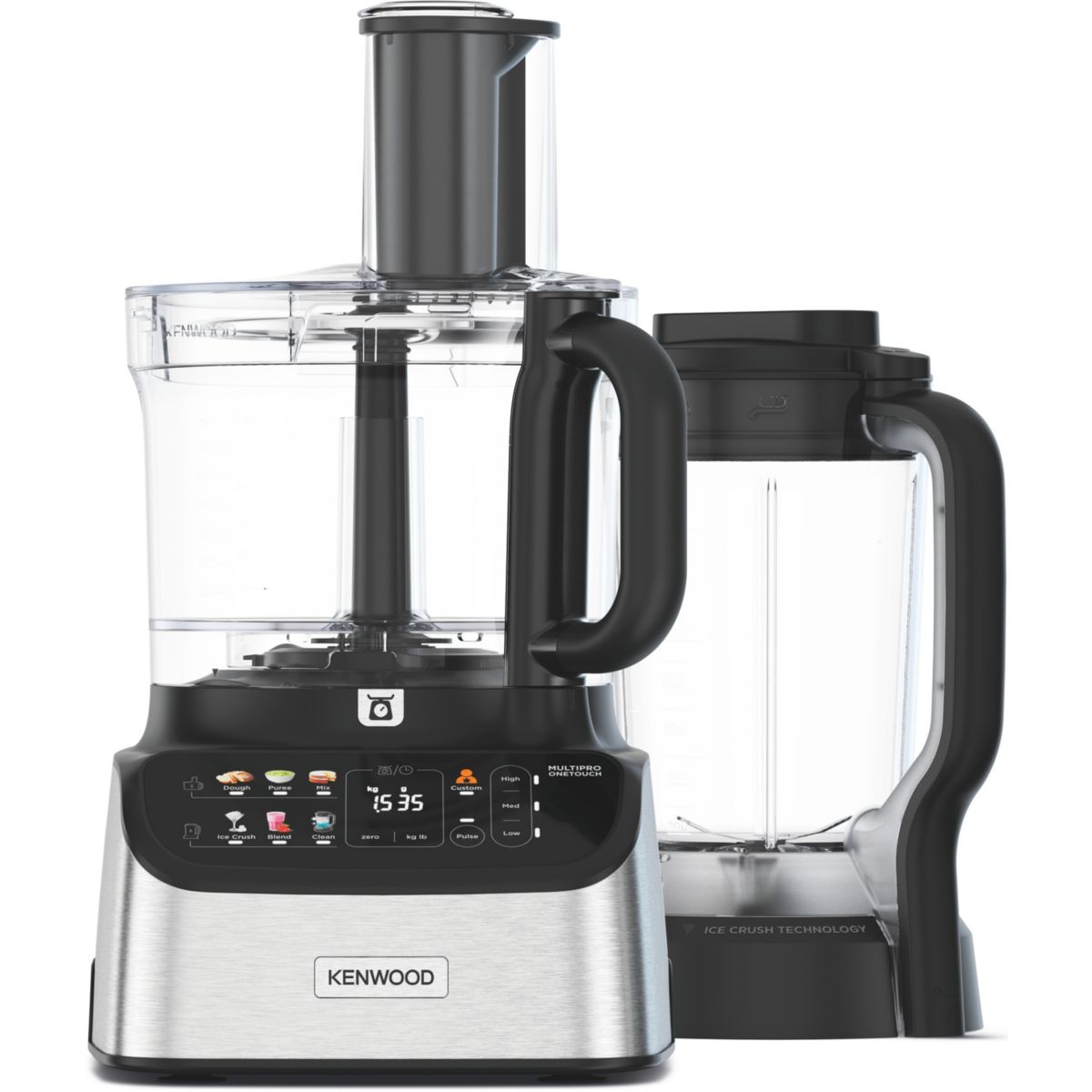 Robot multifonction MultiPro OneTouch FDM73.480SS + blender couleur unique, KENWOOD