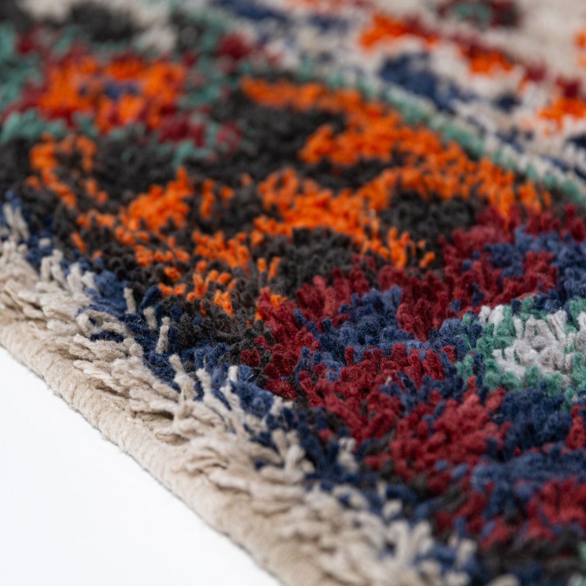 Tapis shaggy JAKOB bleu, FLAIR RUGS