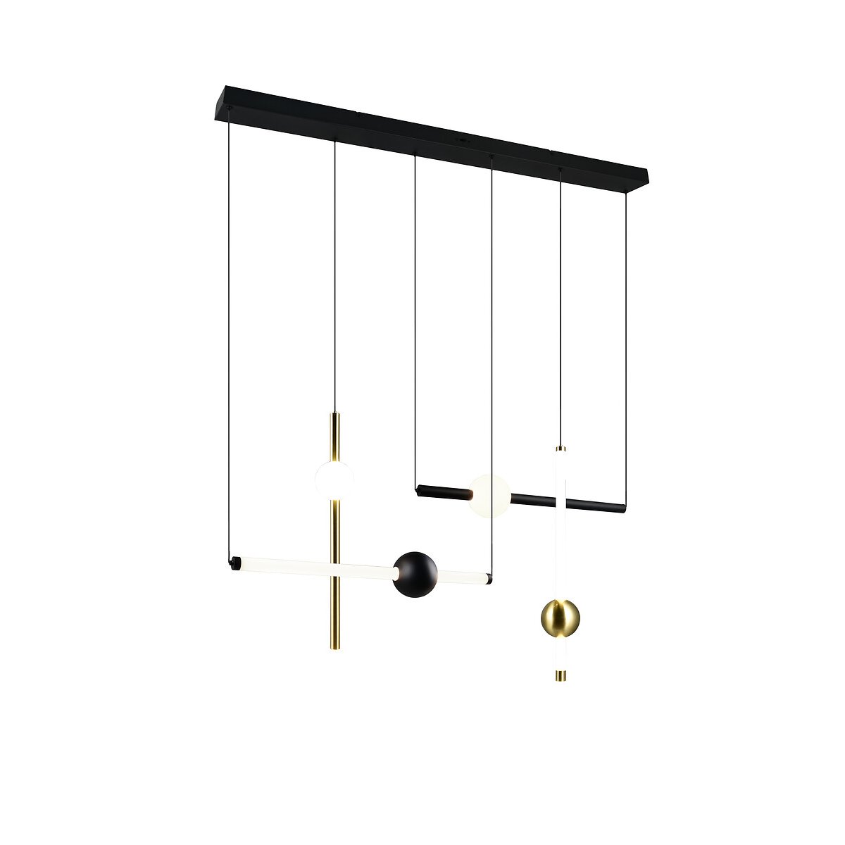 Suspensão Melita, da Trio Lighting preto , TRIO LIGHTING