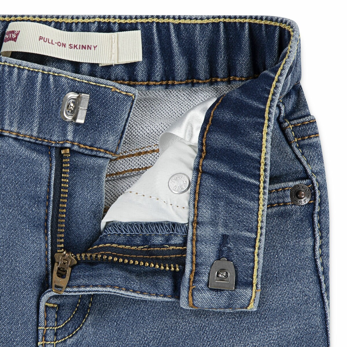 Pantalon en denim bleu denim, LEVI'S KIDS