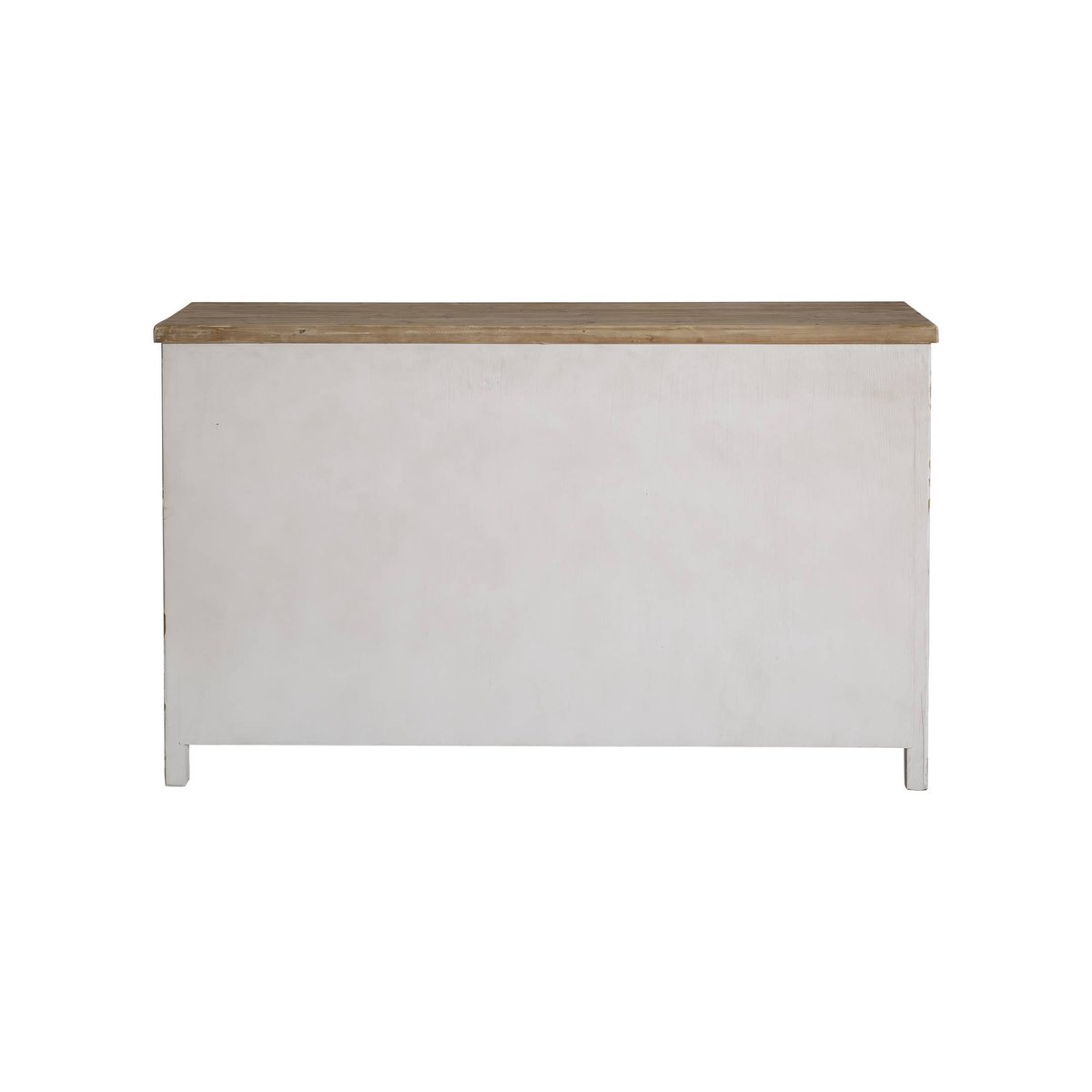 Buffet en bois de pin BASTILLE blanc, MADE IN MEUBLES