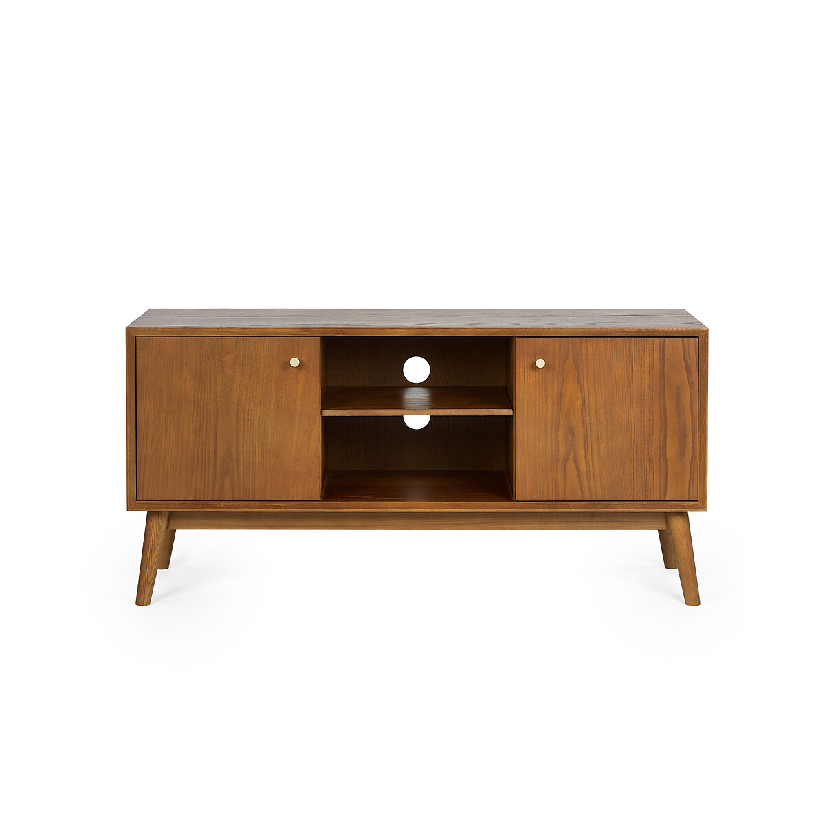 Elijah Retro Ash Wood TV Unit auburn, SO'HOME