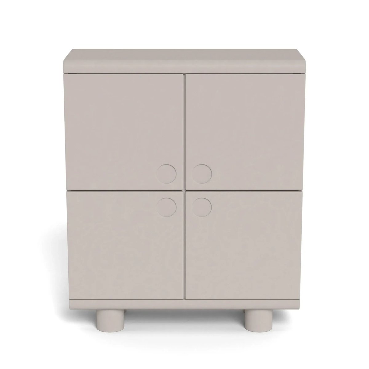 Buffet haut design 4 portes gris L100 - MAGDA gris, HELLIN, DEPUIS 1862
