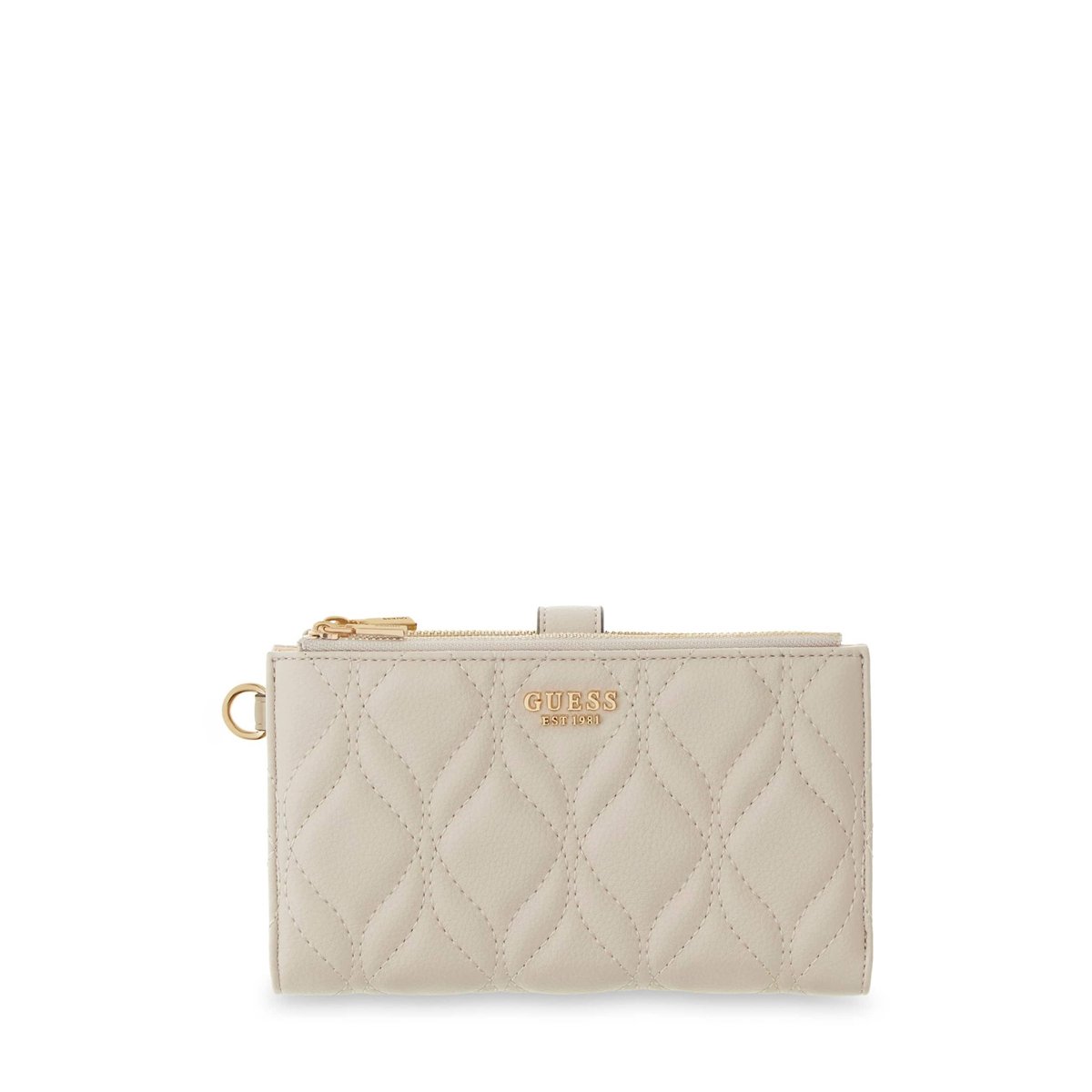 Portefeuille Maxine beige, GUESS