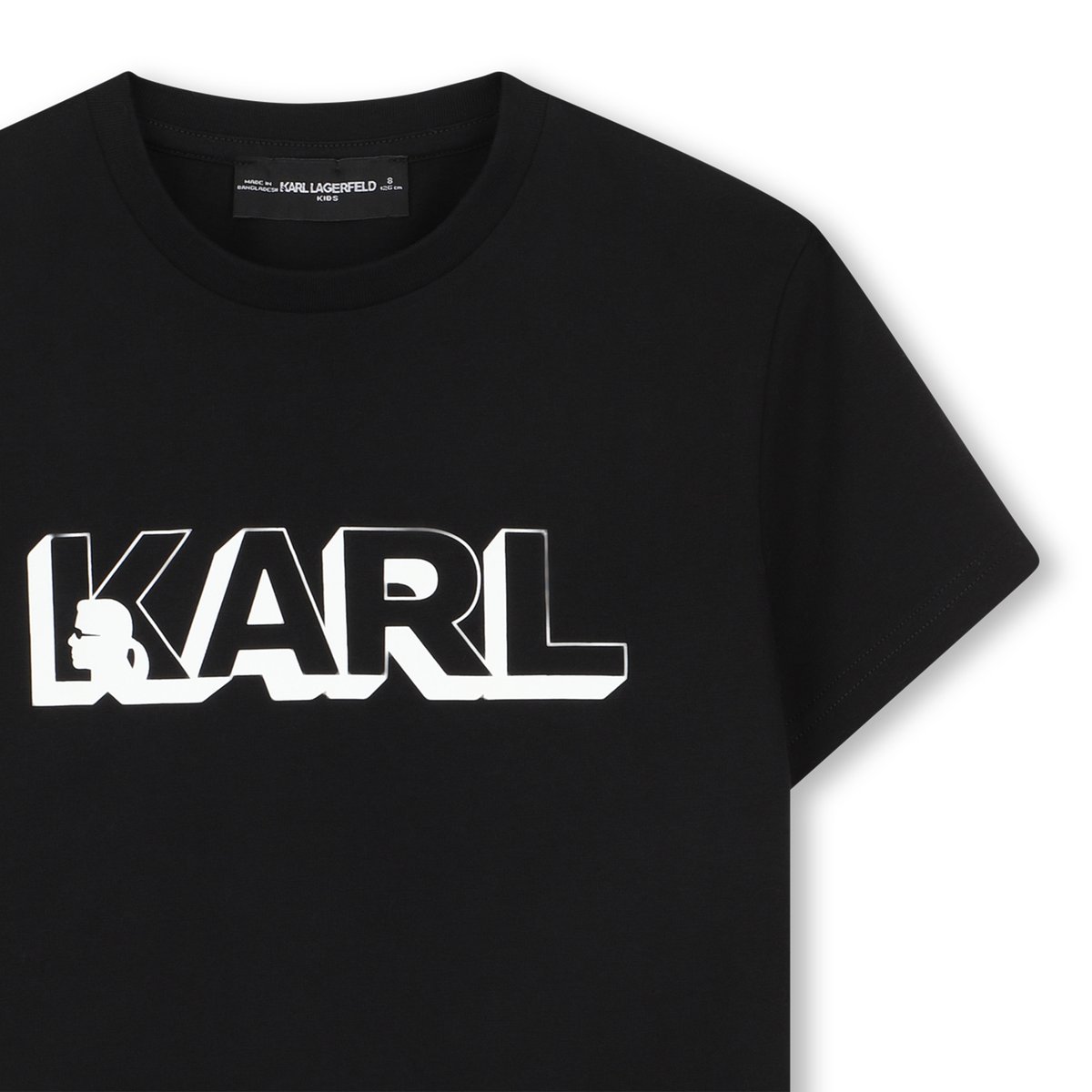 Tee-shirt manches courtes black, KARL LAGERFELD KIDS