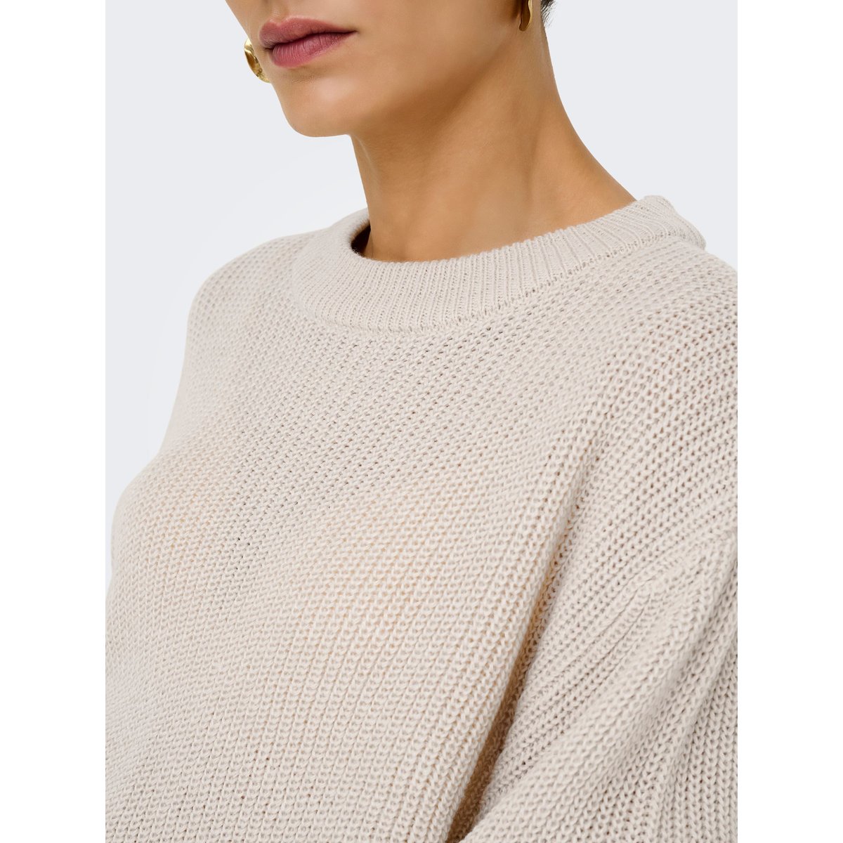 Pull En Maille moonbeam, ONLY