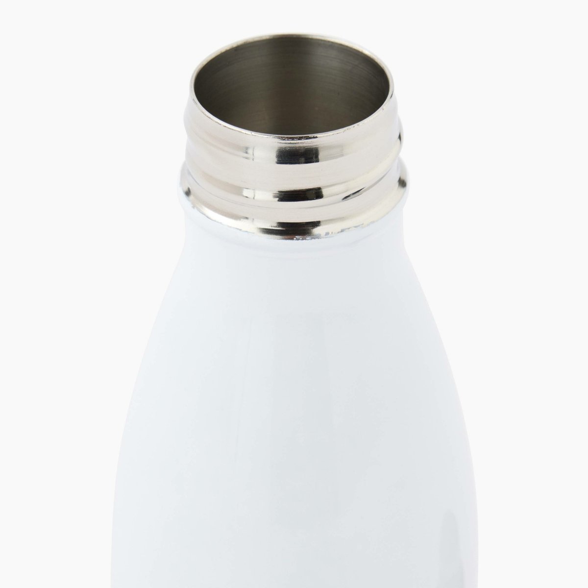 Bouteille isotherme finition imprimée, 260ml blanc, MONOPRIX