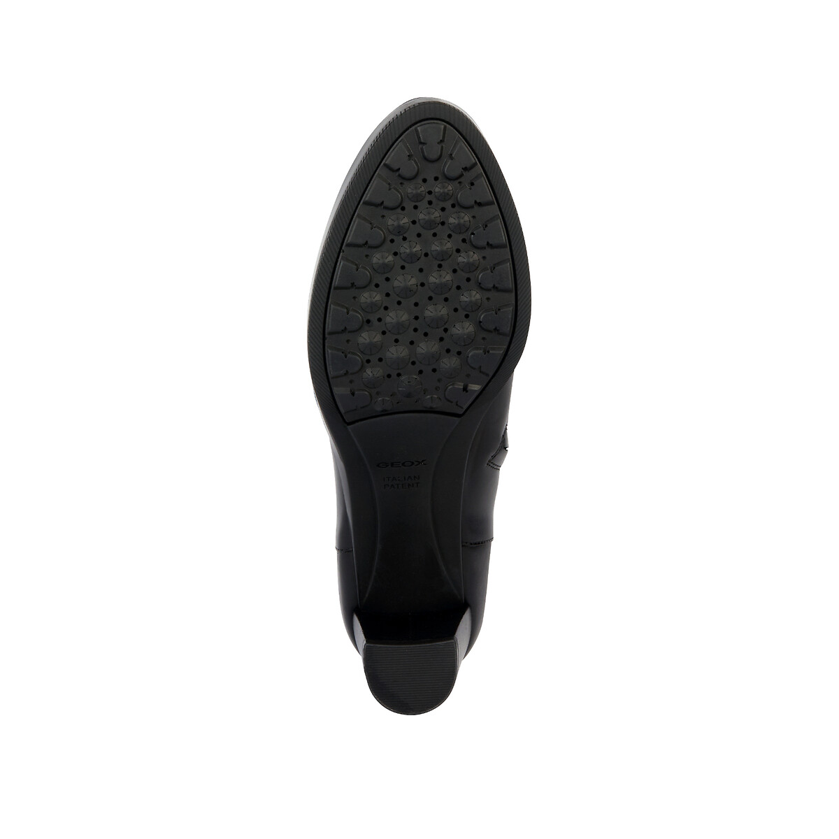 Walk Pleasure Ankle Boots in Leather with Heel and Zip Fastening black, GEOX
