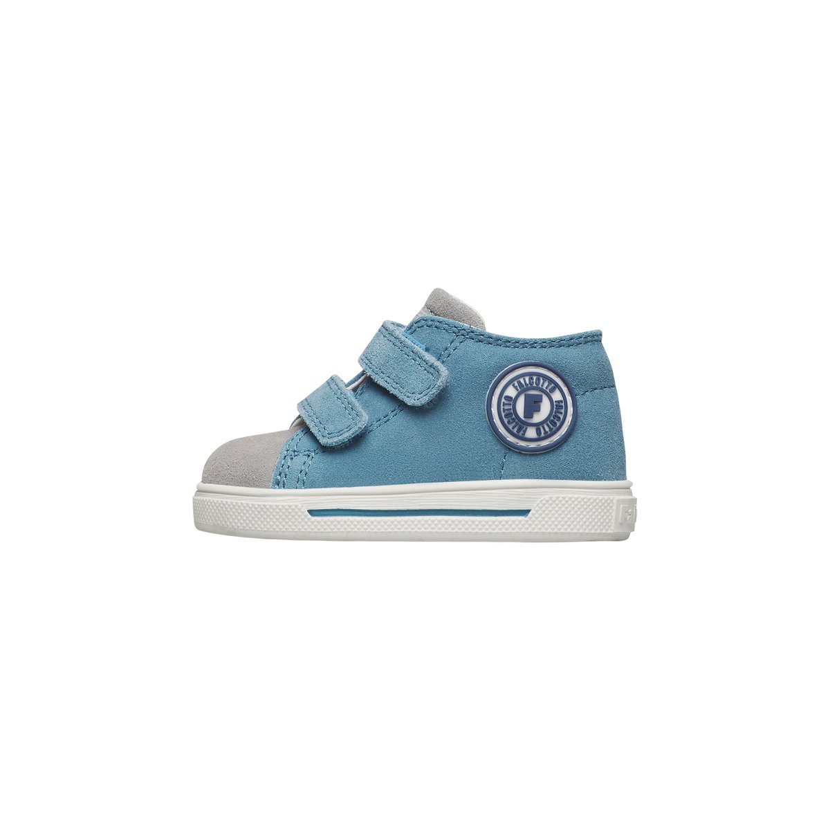 Sneakers en daim MICHAEL 3. gris-bleu-, FALCOTTO