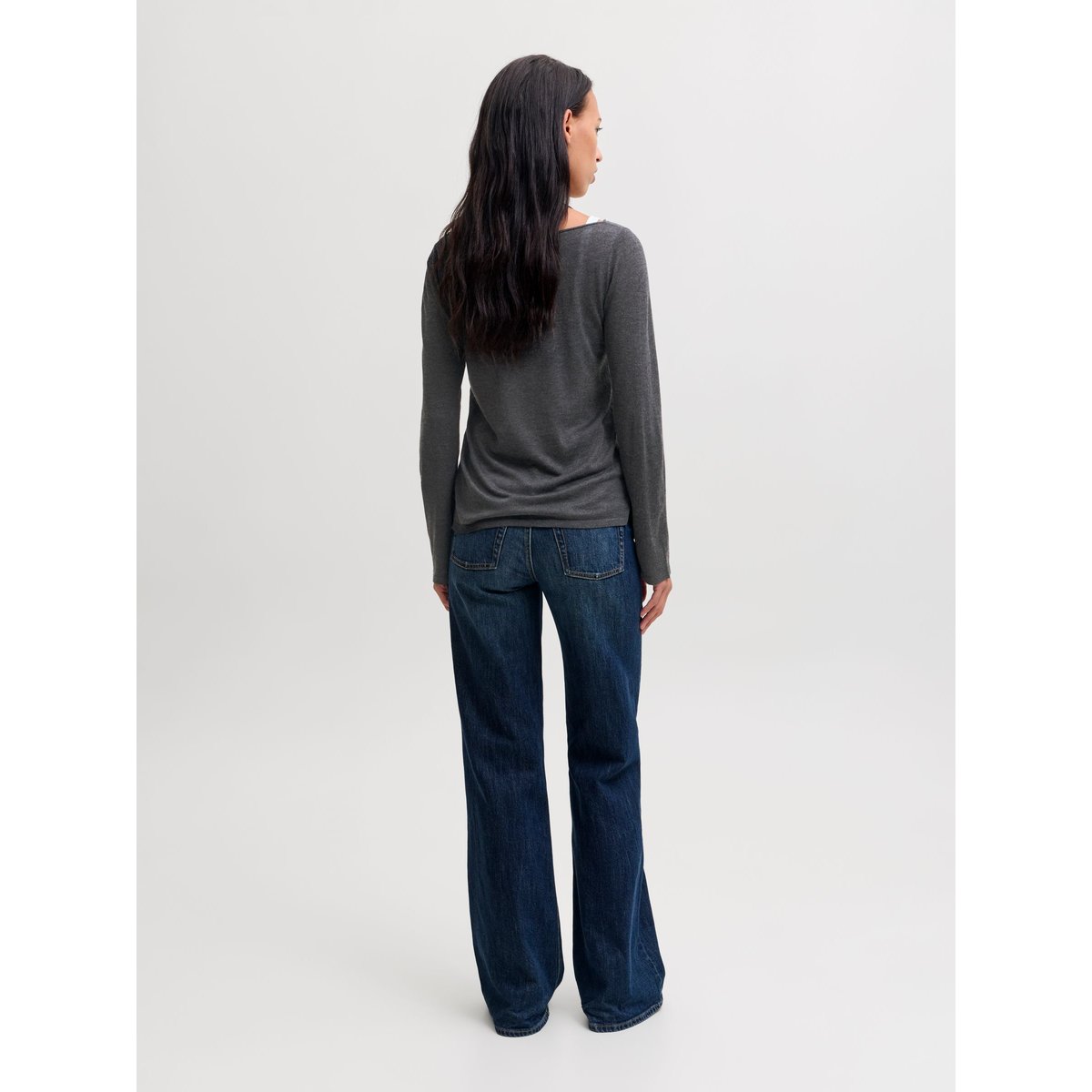 Pull En Maille dark grey melange, JJXX