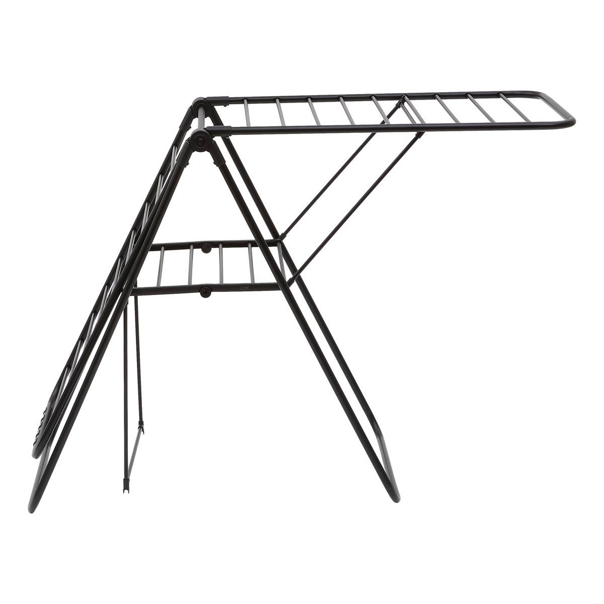 Étendoir à linge pont pliable OLYMPE noir, 5FIVE SIMPLY SMART