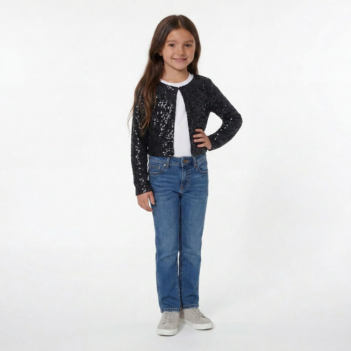 Cardigan - Très bon état noir, GUESS