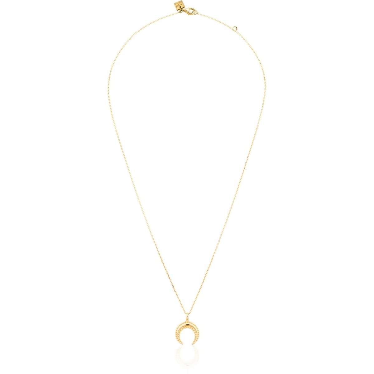 COLLIER CLEOR LUNA - 608019345 jaune, CLEOR