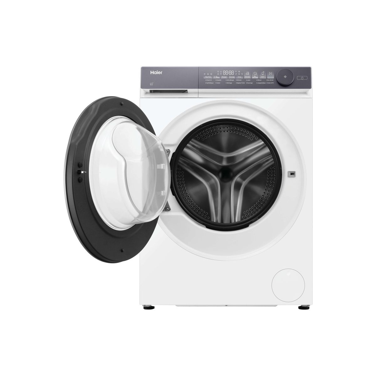 Lave linge séchant hublot HWD80BP14367TUFR couleur unique, HAIER