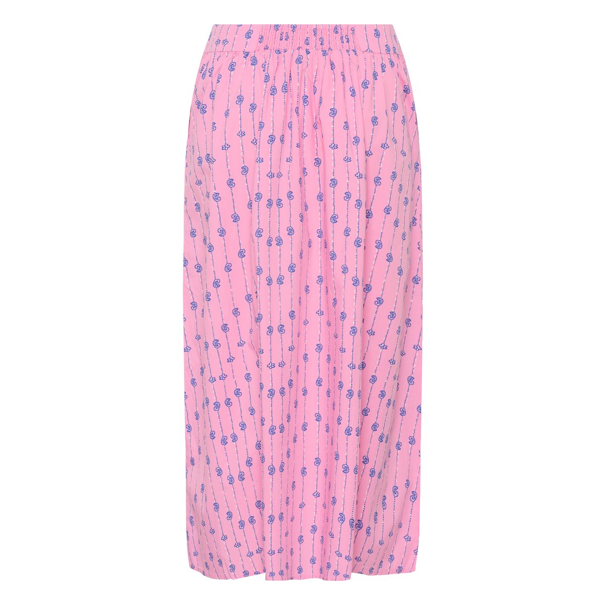 Jupe - tissage léger rose bleu begonia pink/nautical blue, CULTURE