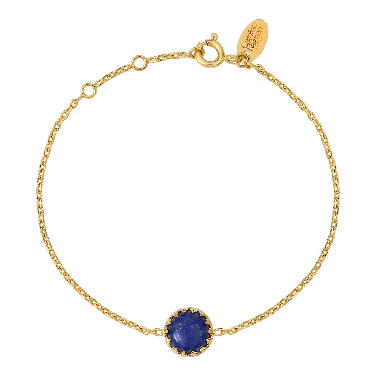 Bracelet cordelia lapis lazuli bleu, CAROLINE NAJMAN