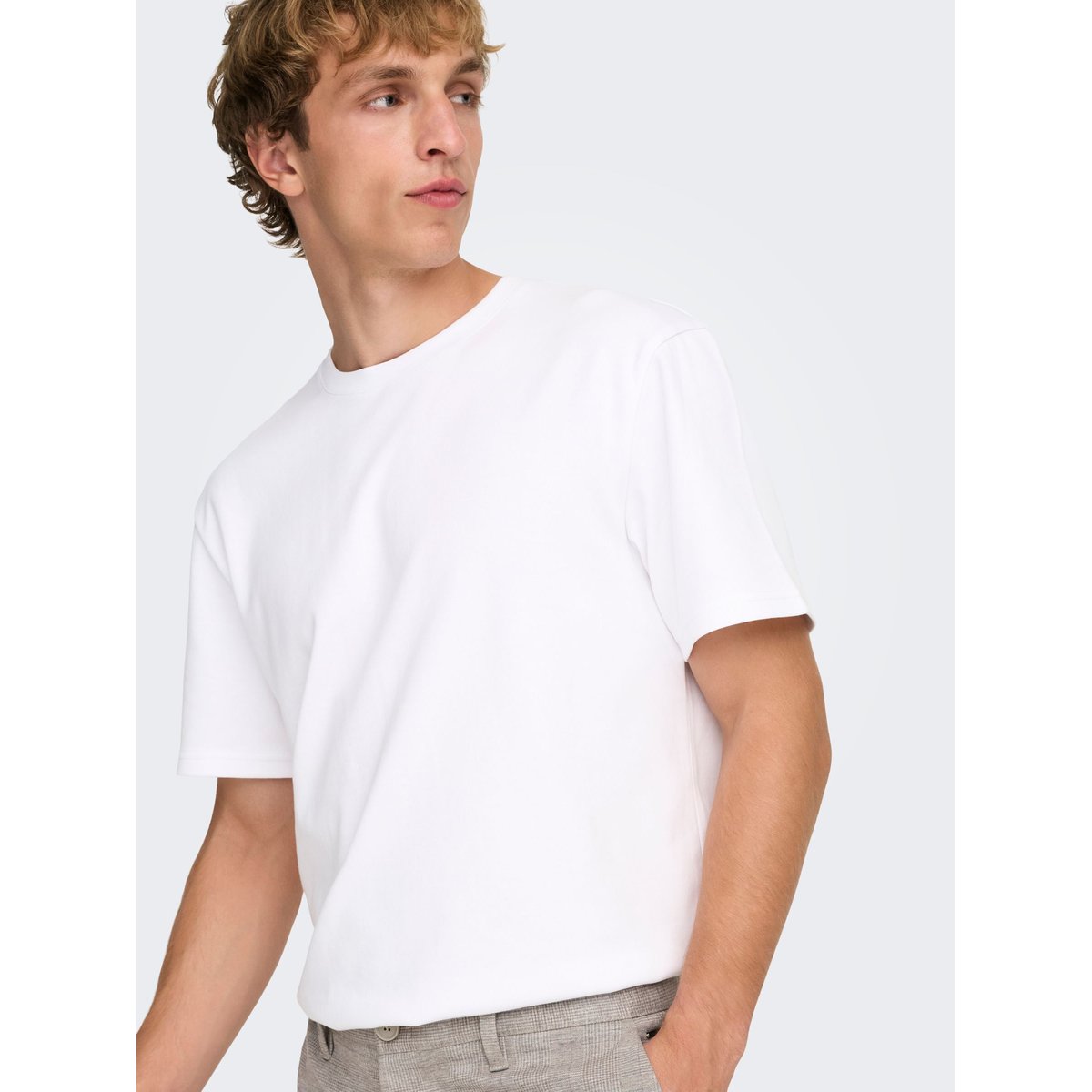 T-Shirt white, ONLY & SONS