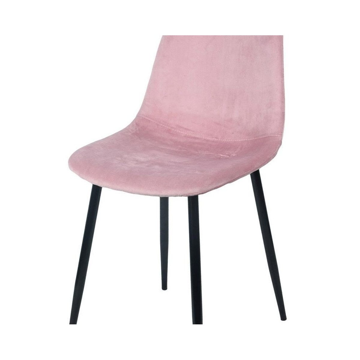 Chaise Velours Inoui Rose rose, DECORATIE