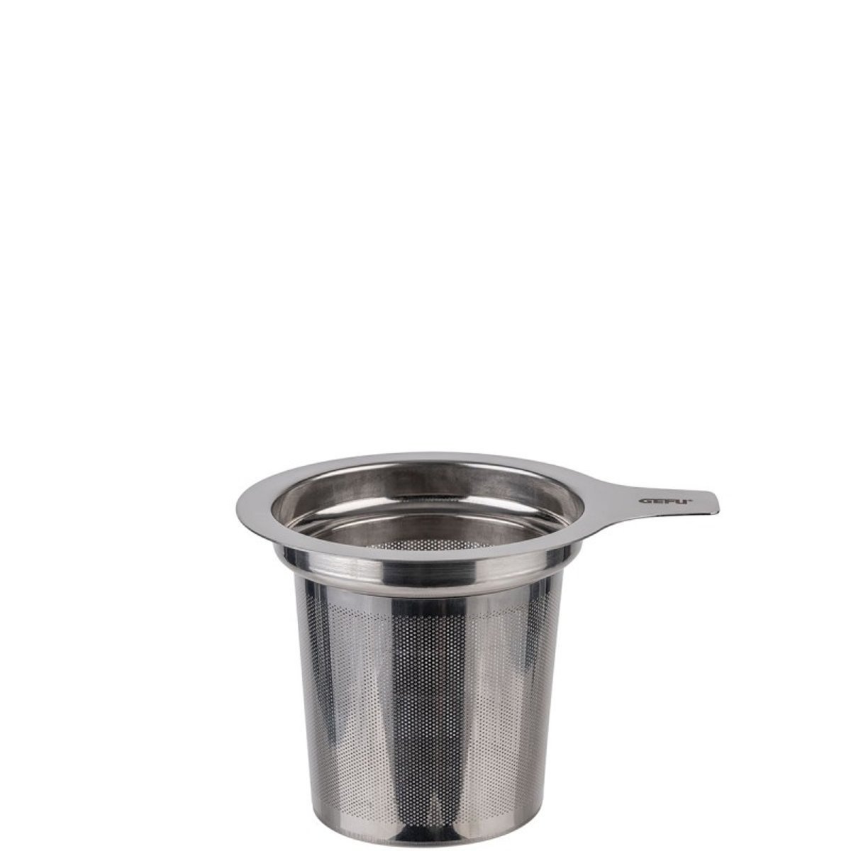 Tasse à thé avec filtre à thé mira argent, GEFU