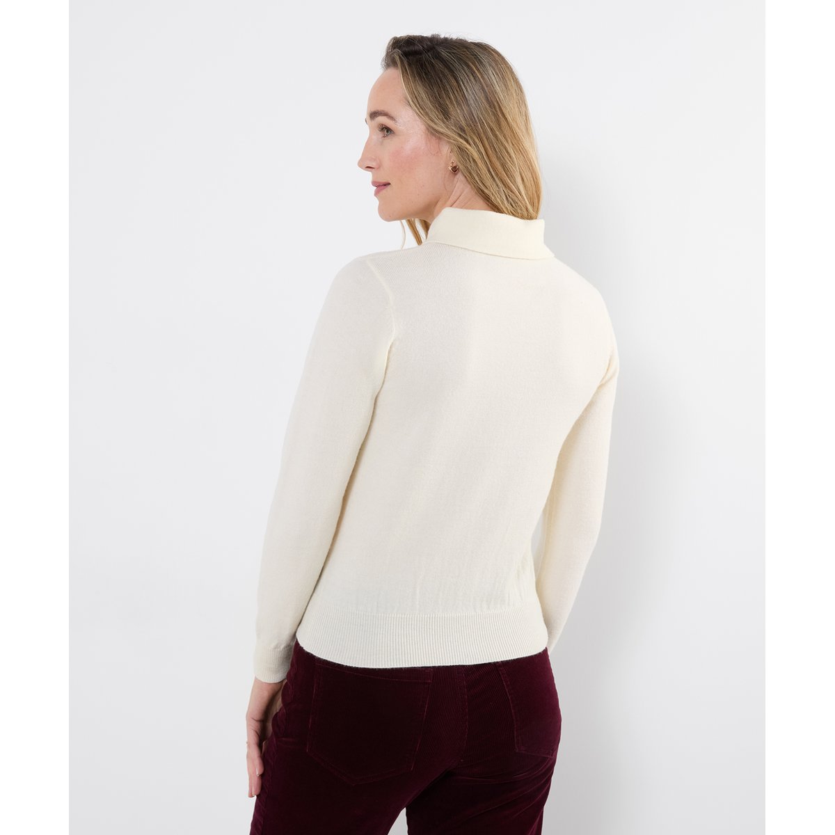 Pull à Col Noué Tradition beige, JOE BROWNS