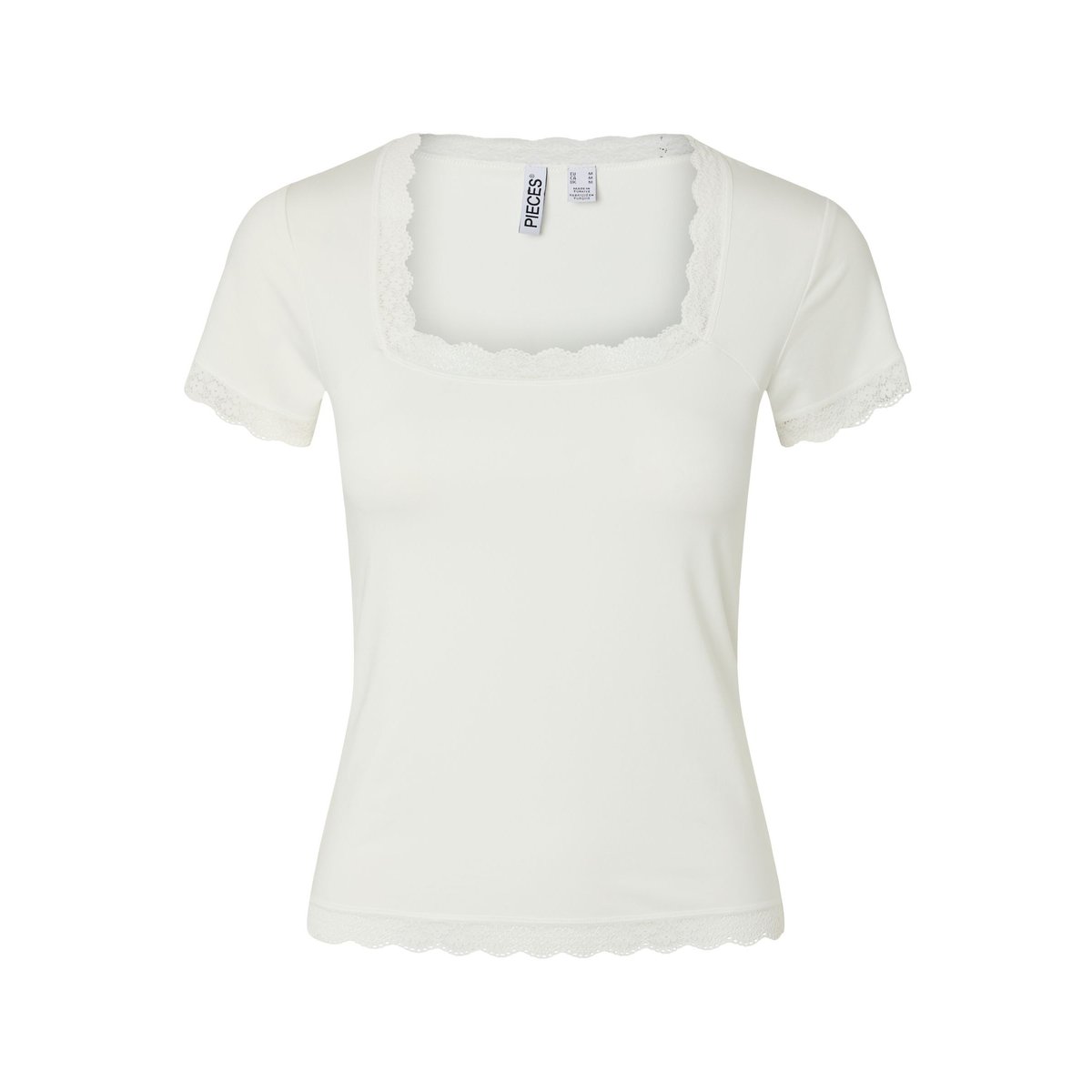 Top À Manches Courtes blanc - cloud dancer1, PIECES