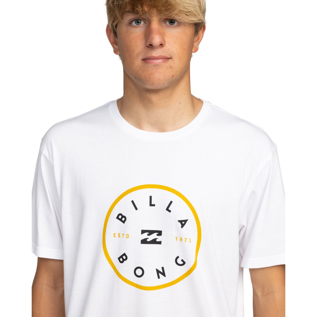 T shirt manches courtes ROTOR blanc white, BILLABONG