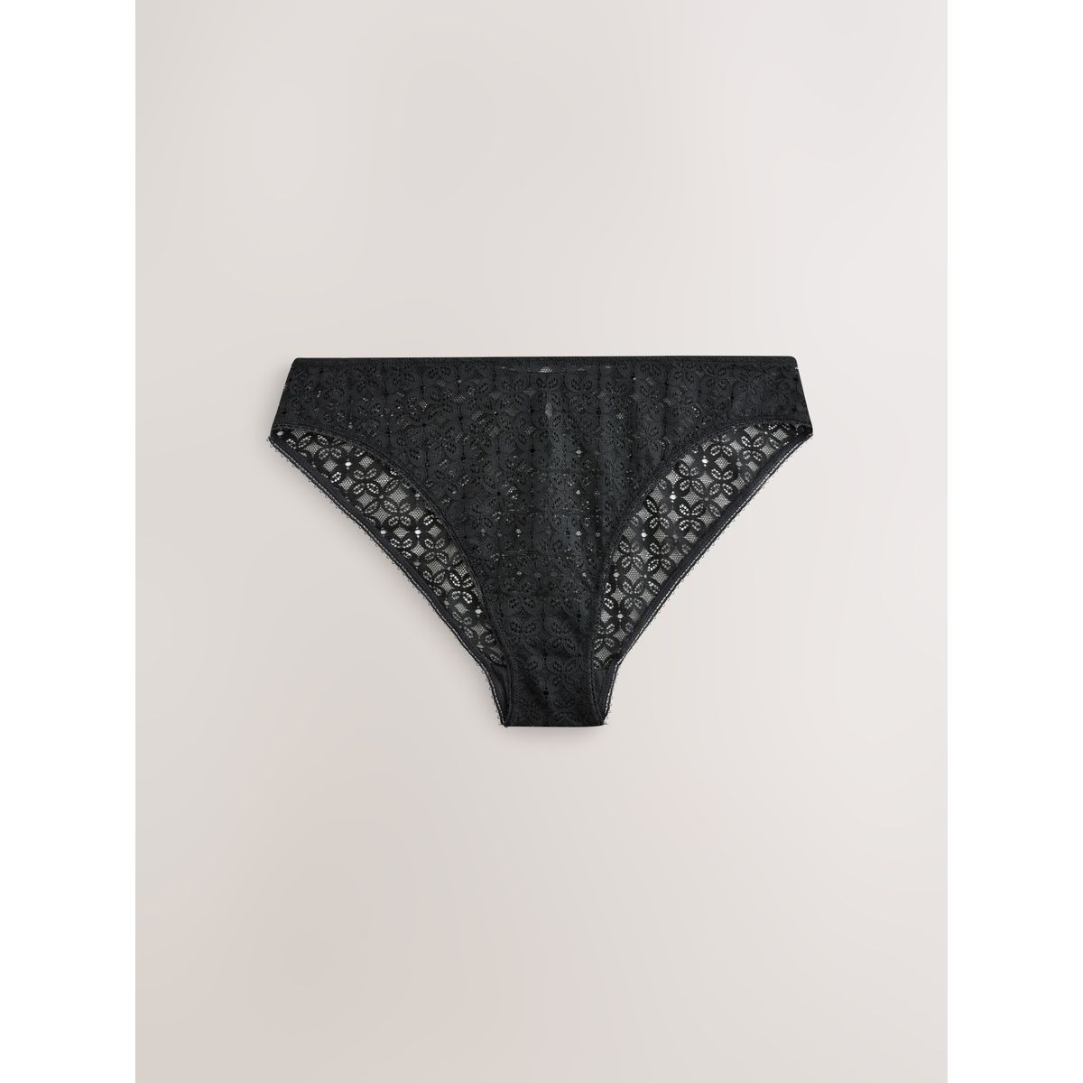 Slip en dentelle, lot de 2 noir/blanc, NEXT