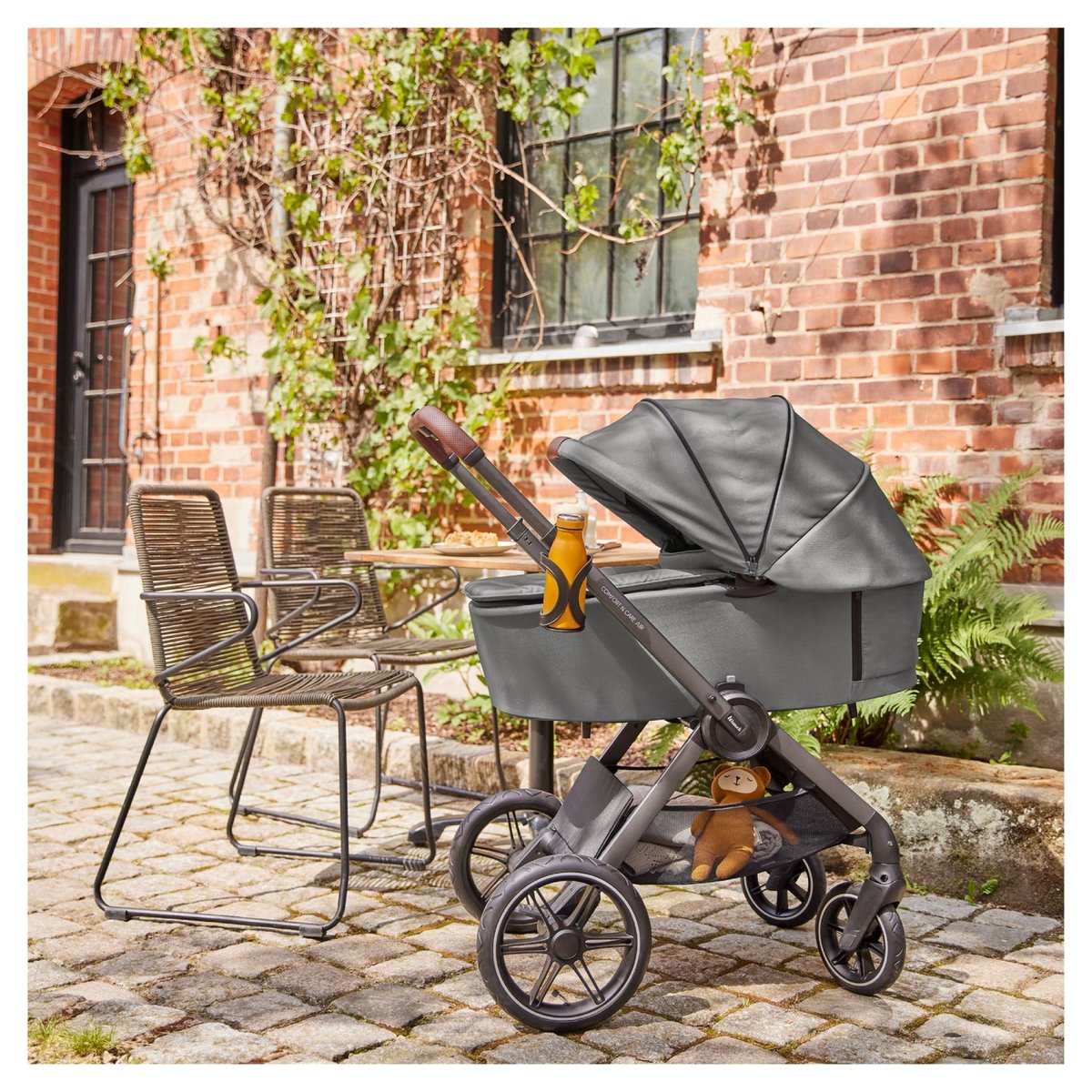 Poussette duo Comfort N Care Air Set Mocha couleur unique, HAUCK